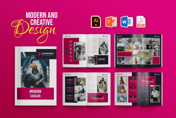 Download Modern Multipurpose Catalogue Template - Premium Bundle