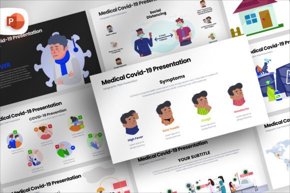 Download Medical Covid-19 Infographic Template - Graphic Collection