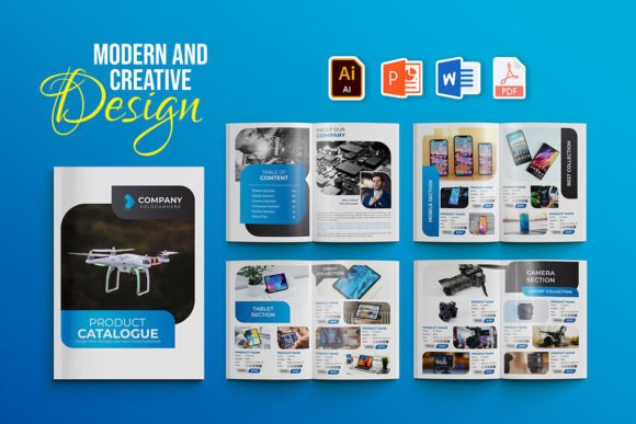 Download Modern Multipurpose Catalogue Template - Premium Resources