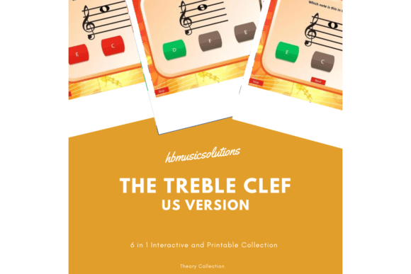 Download Beginner Music Theory US Version Unit 4 the Treble Clef - Treble Collection