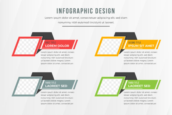 Download Geometric Infographic Photo Space - Graphic Collection