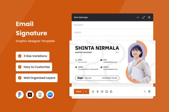 Download Graphic Designer - Email Signature Templ - Graphic Collection