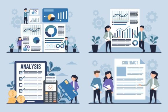 Download Business Analytics and Market Growth Set - Analytics Collection