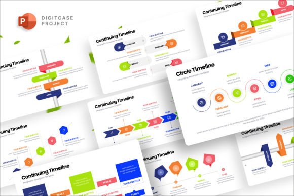 Download Continuing Timeline Infographic Template - Graphic Collection