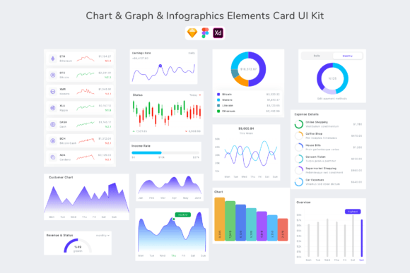 Download Chart &amp; Graph &amp; Infographics Elements - Graphic Collection